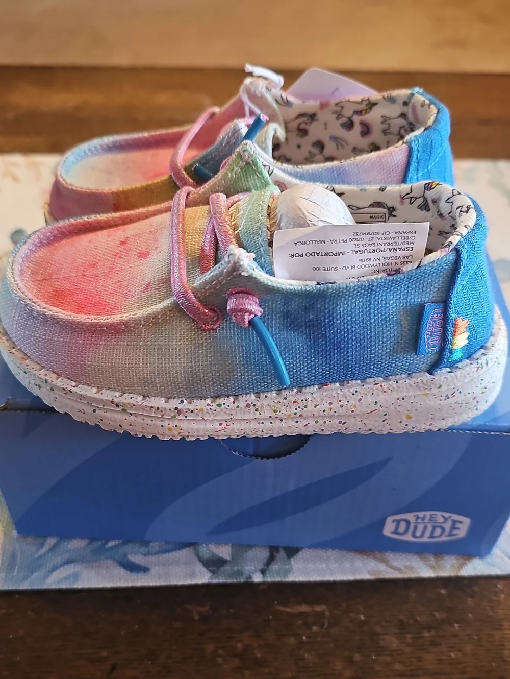 HEY DUDE WENDY TODDLER DREAMER NWT SIZE 7 SHOES